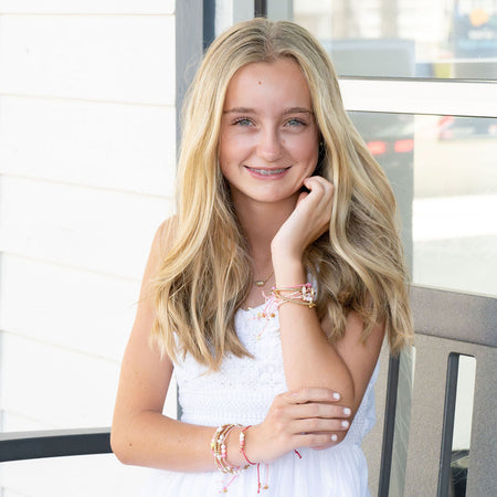 Pink Beach Colorful Coastal Surprise Bracelets and Apparel by Salte•Shores 
Casual•Confident•Color - 1