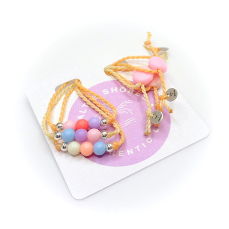 Sea Shell Colorful Coastal Surprise Bracelets and Apparel by Salte•Shores 
Casual•Confident•Color - 3