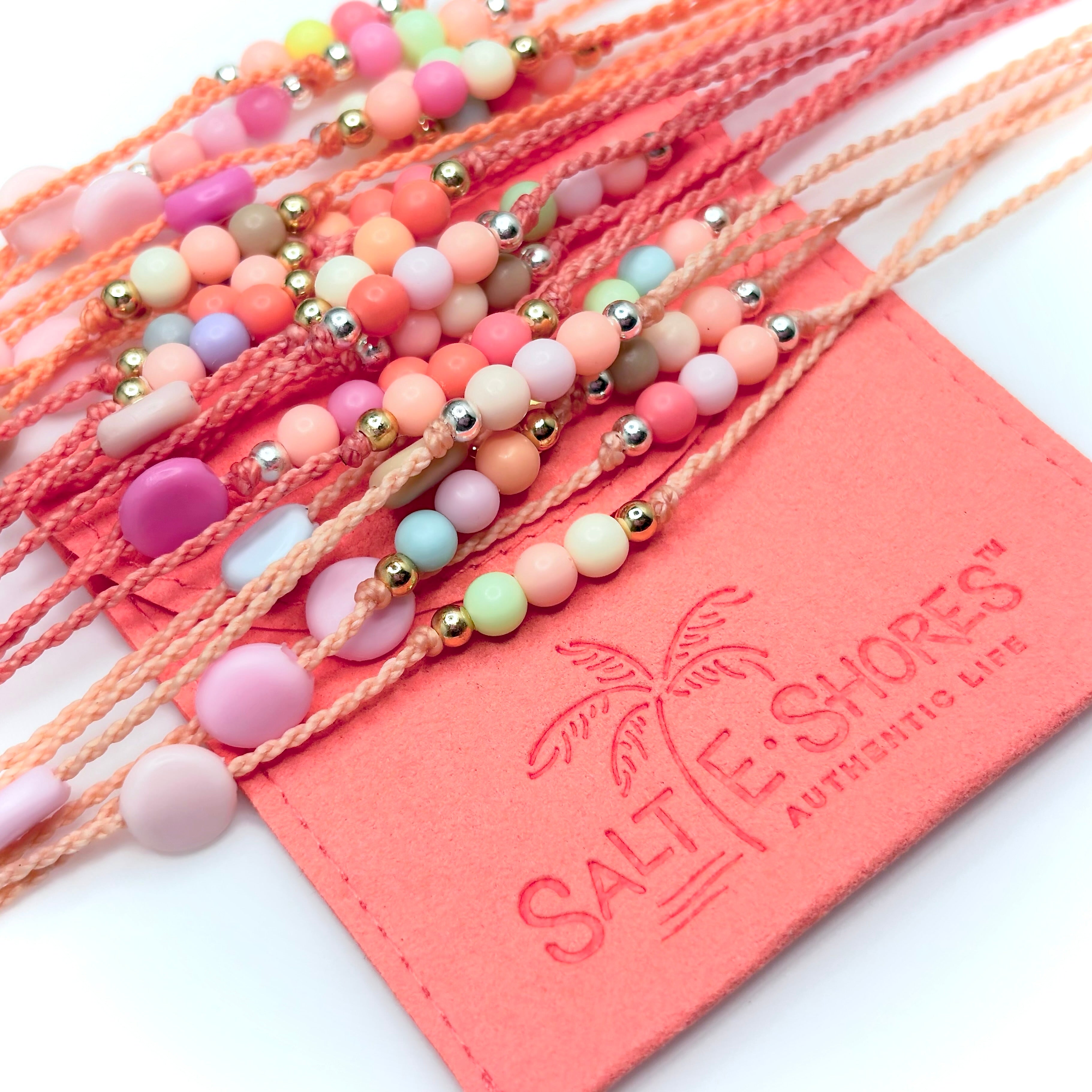 Coral Colorful Coastal Surprise Bracelets and Apparel by Salte•Shores 
Casual•Confident•Color - 5 preview