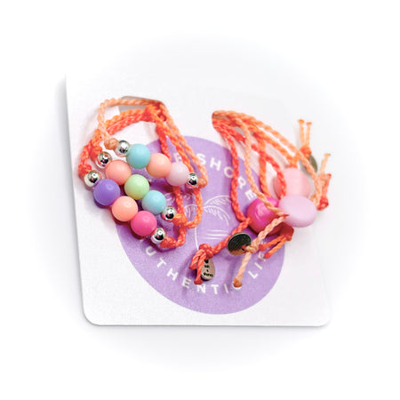 Coral Colorful Coastal Surprise Bracelets and Apparel by Salte•Shores 
Casual•Confident•Color - 4