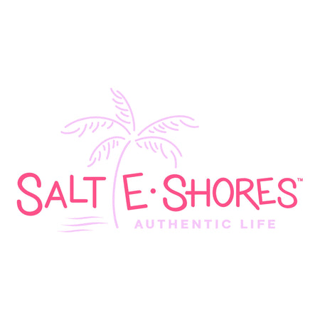 Salte·Shores pink and lavender logo