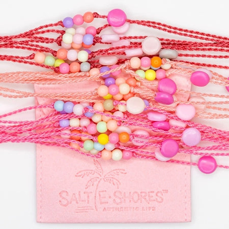 Pink Beach Colorful Coastal Surprise Bracelets and Apparel by Salte•Shores 
Casual•Confident•Color - 5