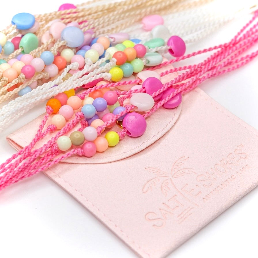 Sunrise Colorful Coastal Surprise Bracelets and Apparel by Salte•Shores 
Casual•Confident•Color